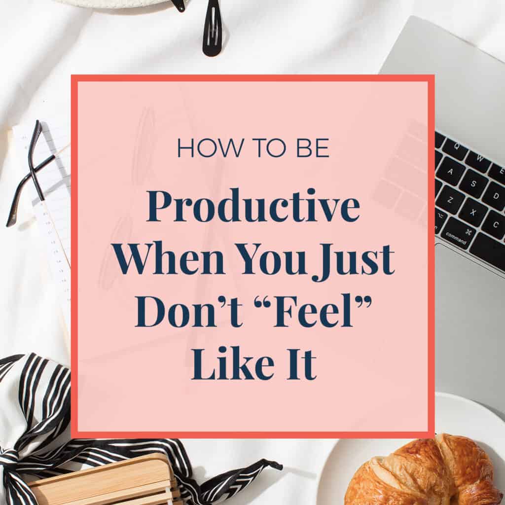JLVAS - how to be productive when you just don't feel like it