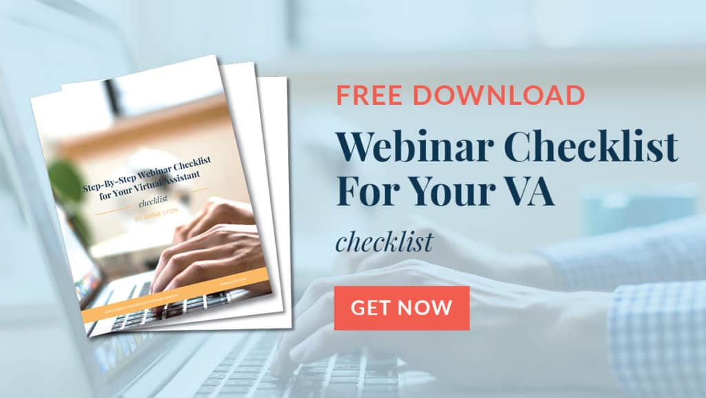 Ultimate Webinar checklist