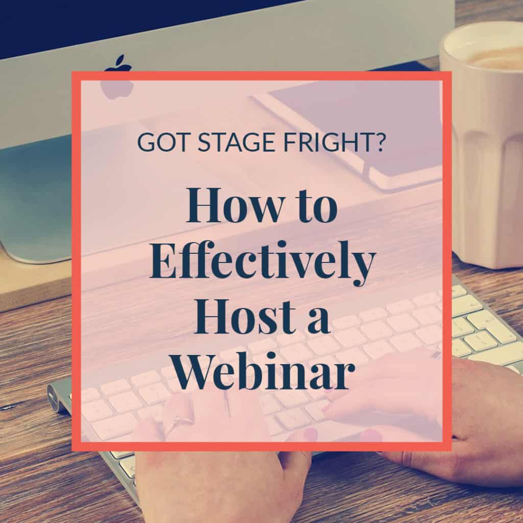 host a webinar