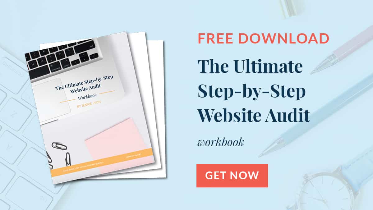 Ultimate Step By Step Website Audit Workbook