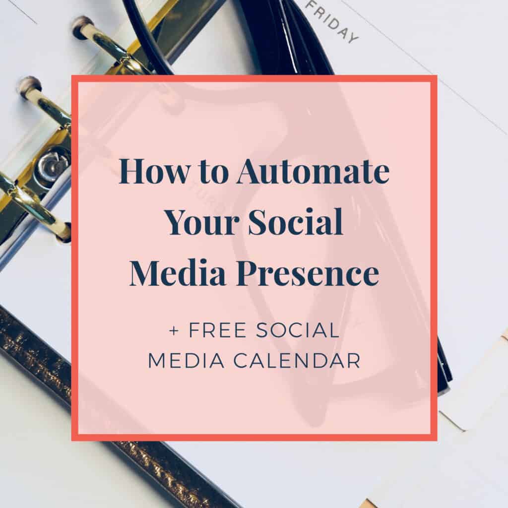 JLVAS How to Automate Your Social Media Presence Free Social Media Calendar