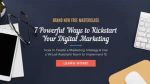 7 Powerful Ways to Kickstart Your Digital Marketing Masterclass Banner
