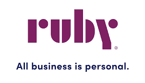Ruby Receptionist Logo
