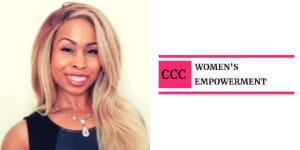Tiffiny Fambro Headshot with CCC Women's Empowerment Logo