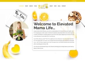 Elevated Mama Life Website