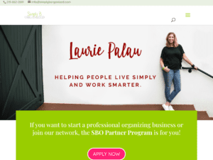 Simply B Organized Website Small