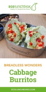 ECOlunchbox Pinterest Graphic Design Cabbage Burritos
