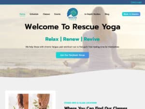 Rescue Yoga Website Thumbnail