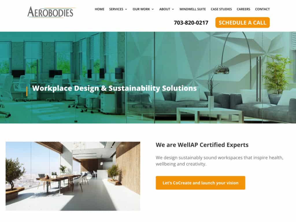 Aerobodies Sustainability Solutions Landing Page Thumbnail