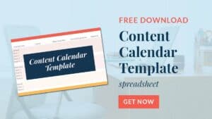 3 Month Content Calendar Template