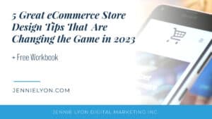 5 Great eCommerce Store Design Tips That Are Changing the Game in 2023