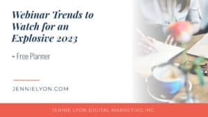 Webinar Trends to Watch for an Explosive 2023