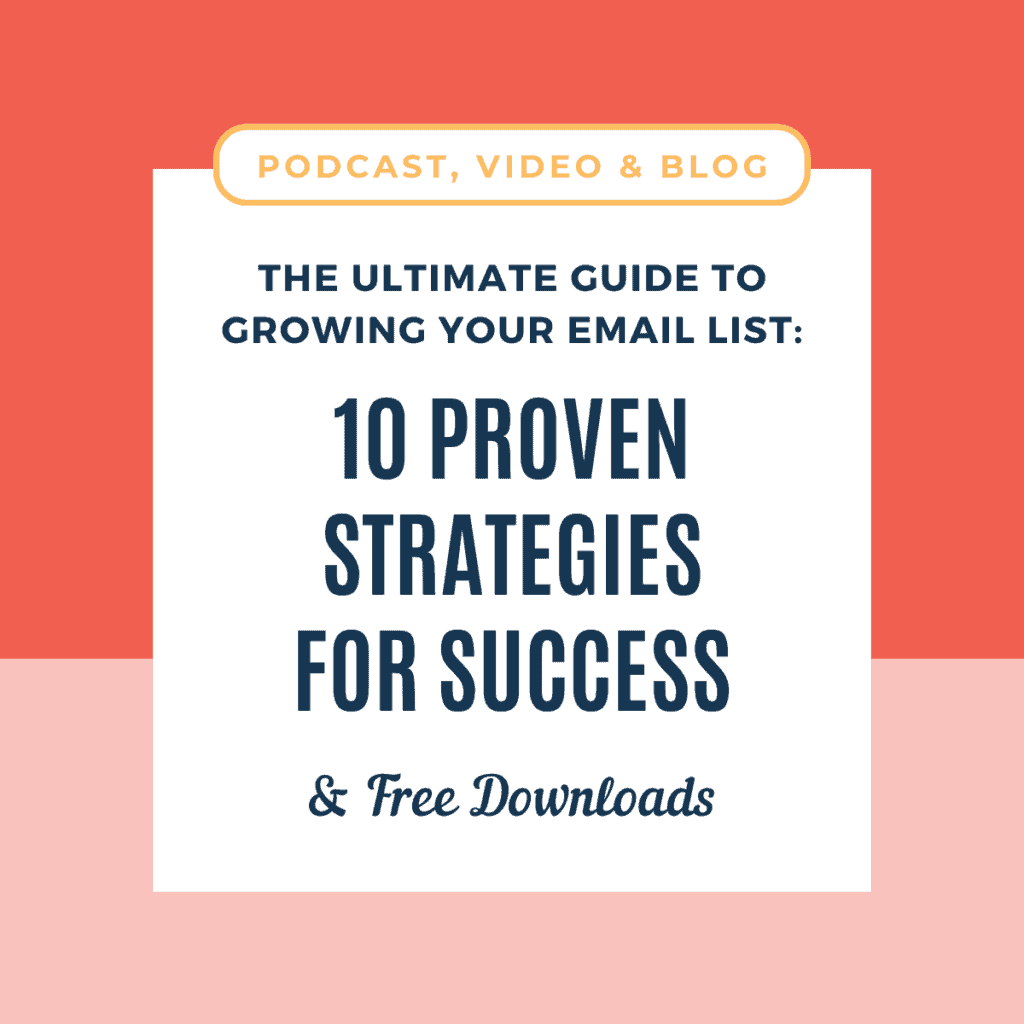 The Ultimate Guide to Growing Your Email List 10 Proven Strategies For Success