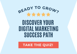 Digital Marketing Success Path Quiz Mobile